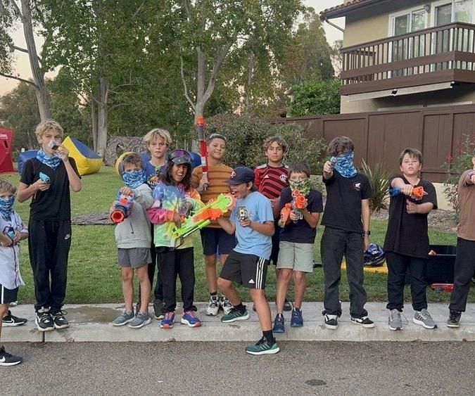 Nerf Gun Party for Birthdays and Graduations