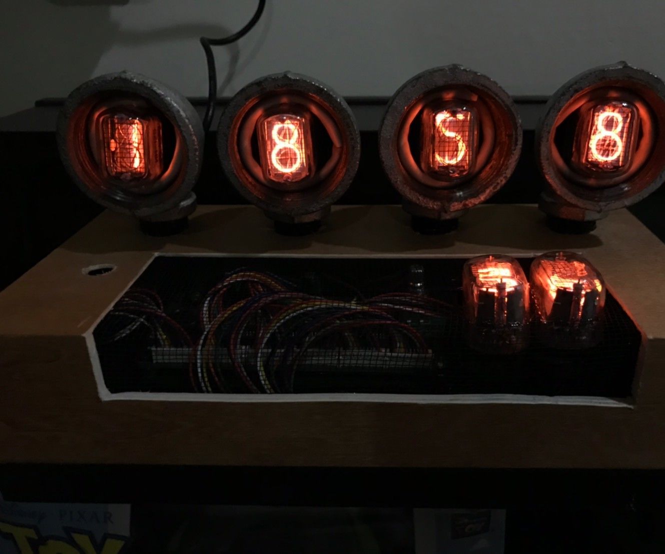 Glow Lamp Clock
