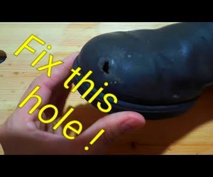Leather Shoe Hole FIX