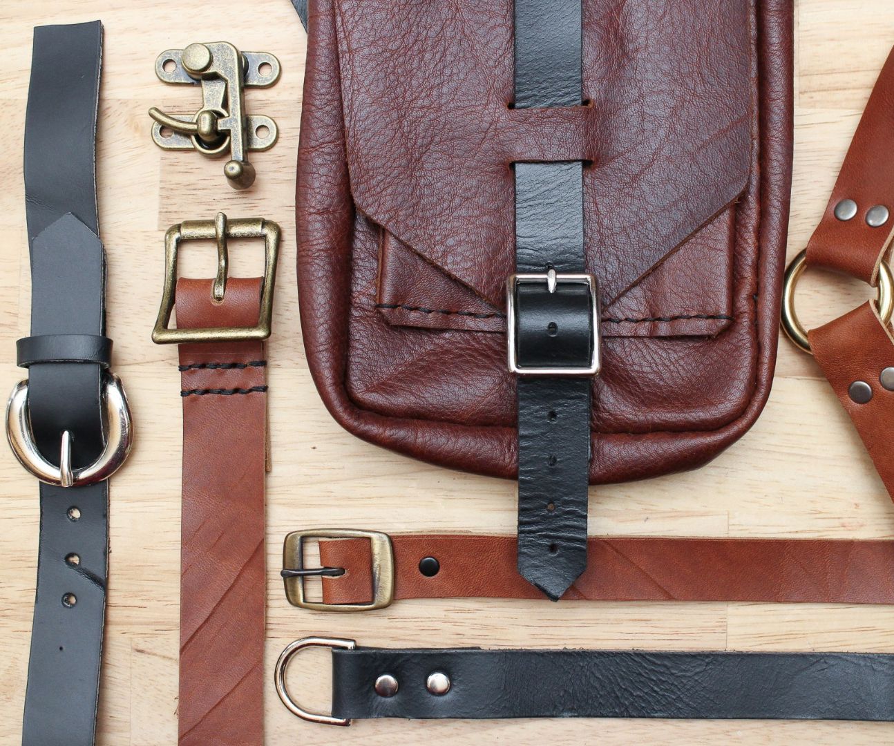 Leather Hardware: Buckles and Clasps