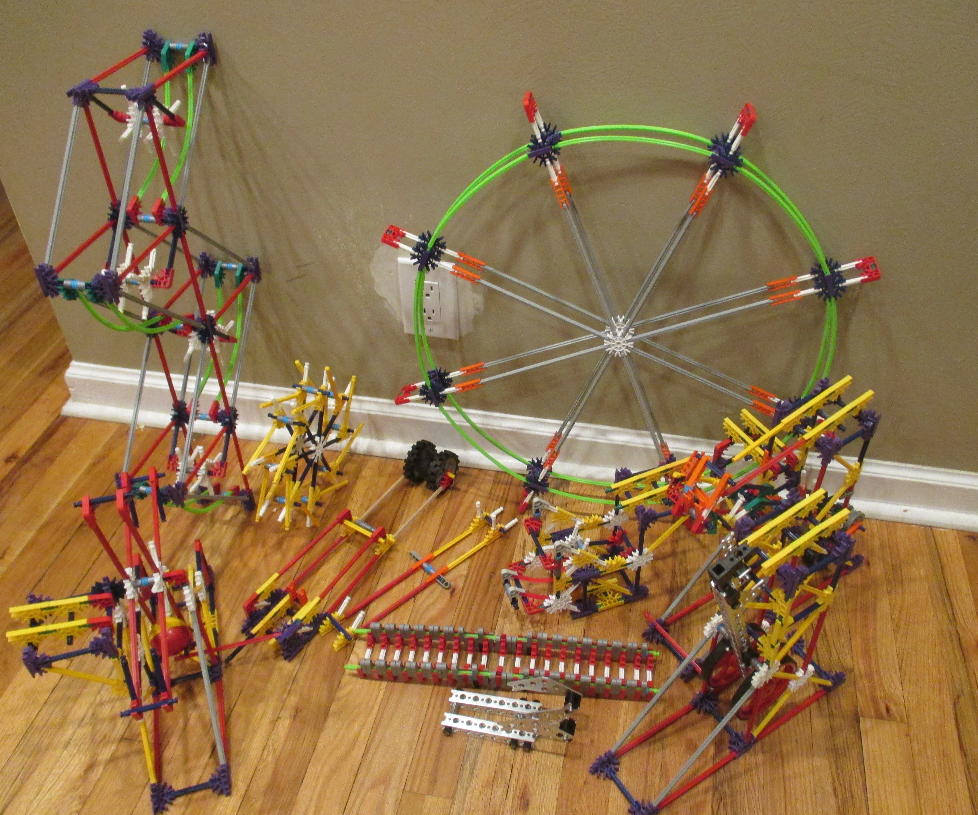 K'nex Ball Machine Concatenation, Elements