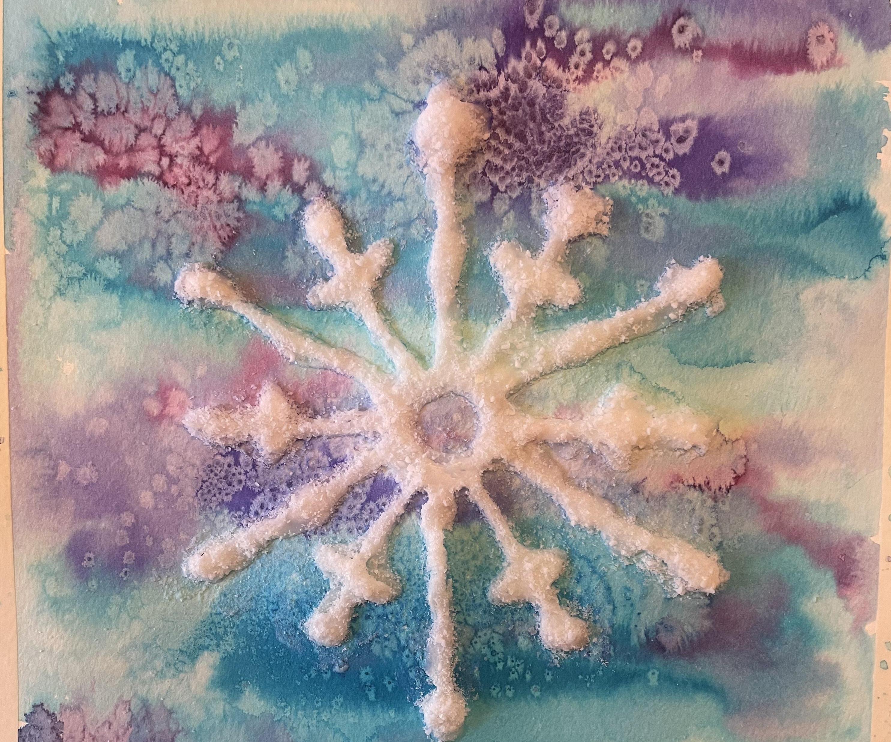 Sparkling Salt Snowflake