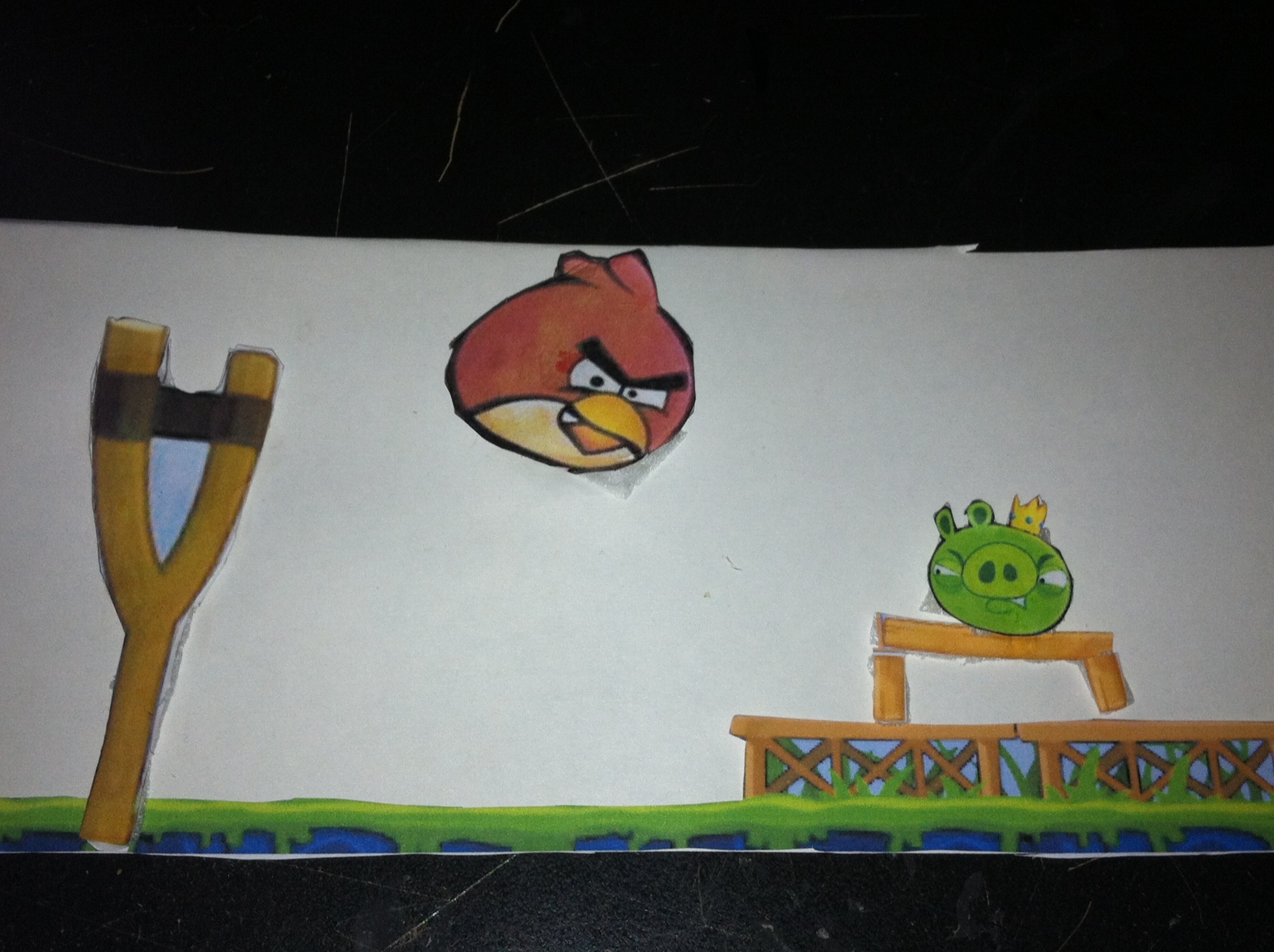 Angry Birds 3-D Card