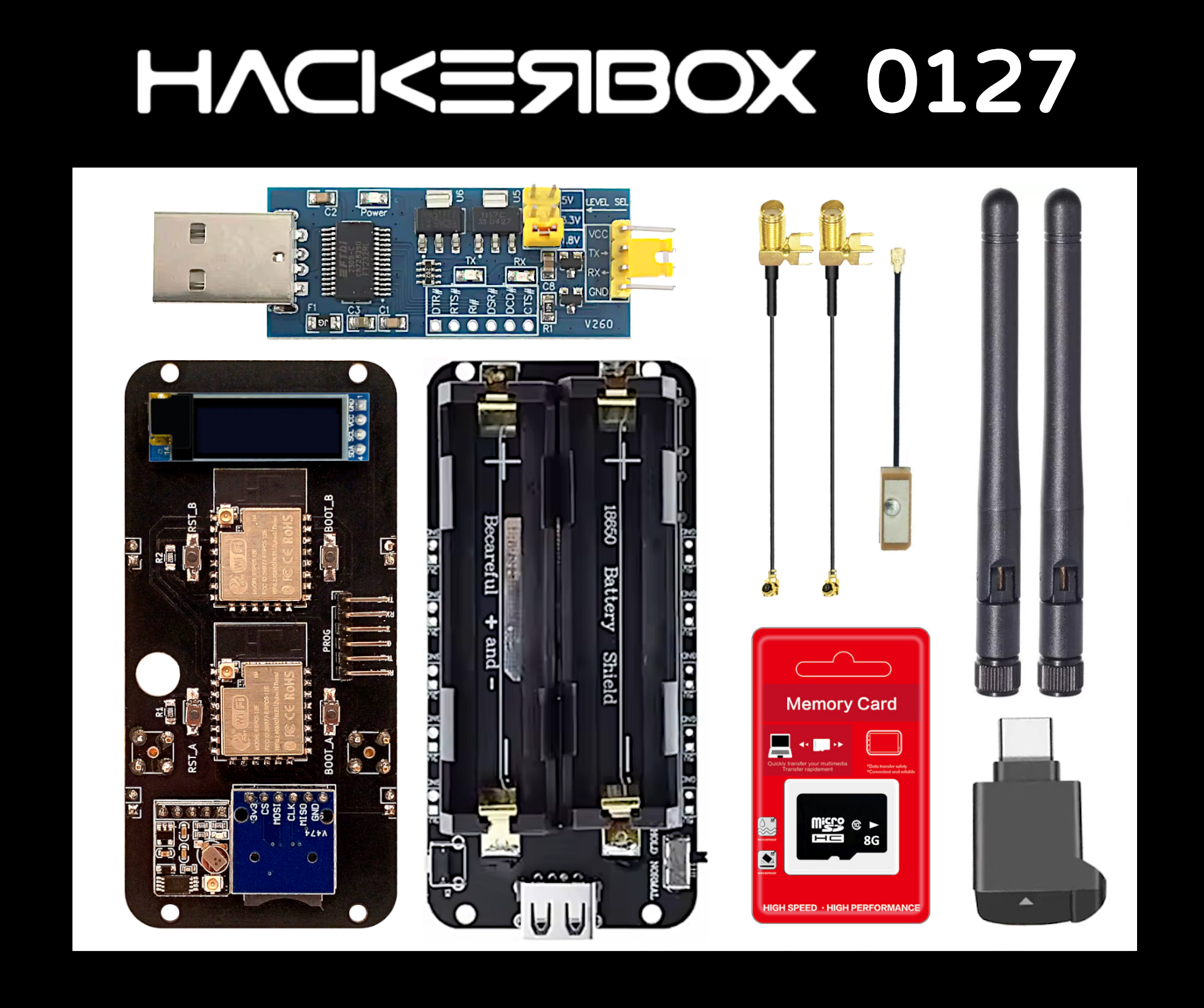 HackerBox 0127: Sea Five