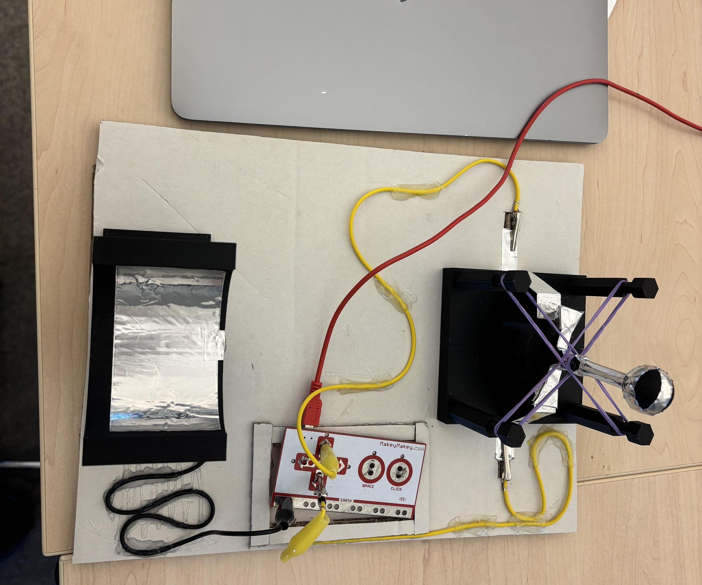 Adaptive Two-Button Joystick for Makey-Makey (Accessible Game Controller)