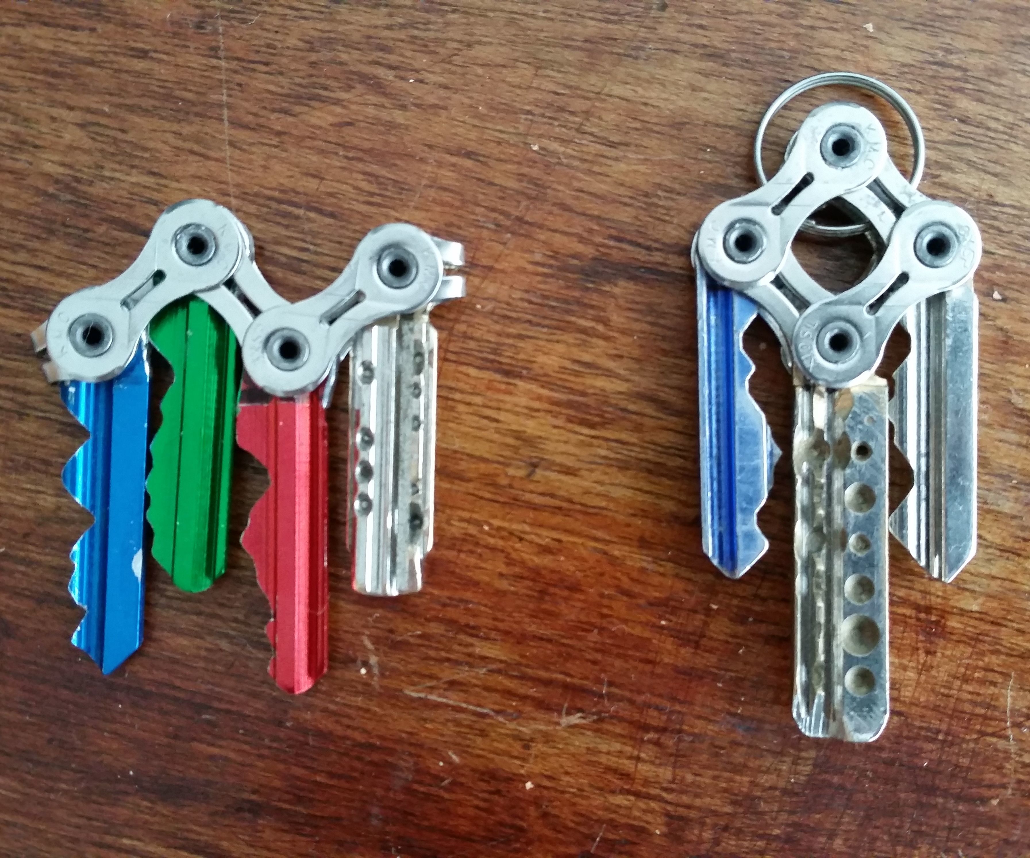 Amazing Keychain (with a Bike Chain)