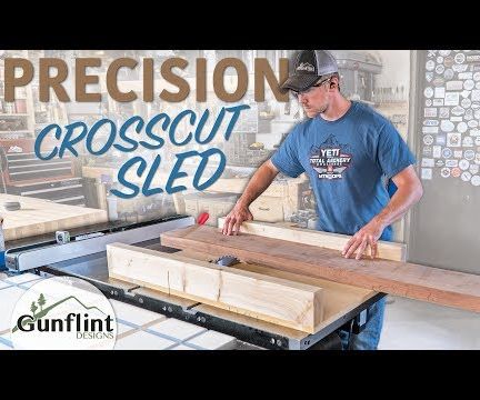 Table Saw Crosscut Sled - Simple & Precise