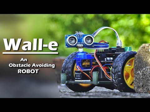 #Wall_e | How to Make An Obstacle Avoiding Robot