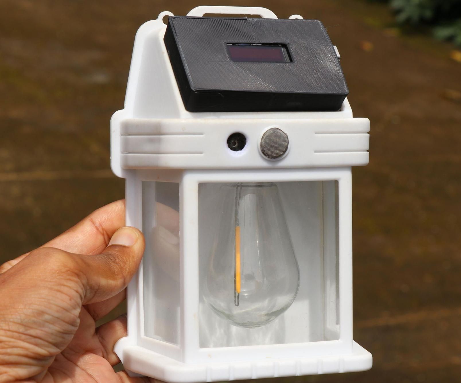 Gas Leakage Detection Device From an Old Solar Lamp - Trash to Safety