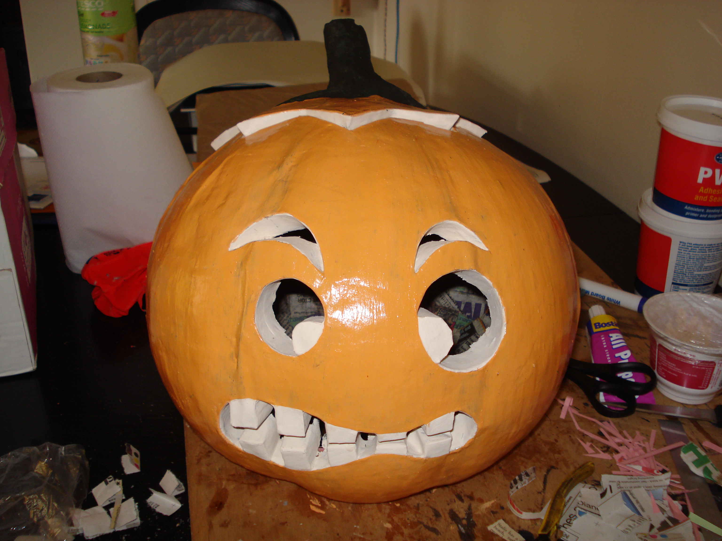 Pumpkin Head Halloween Costume