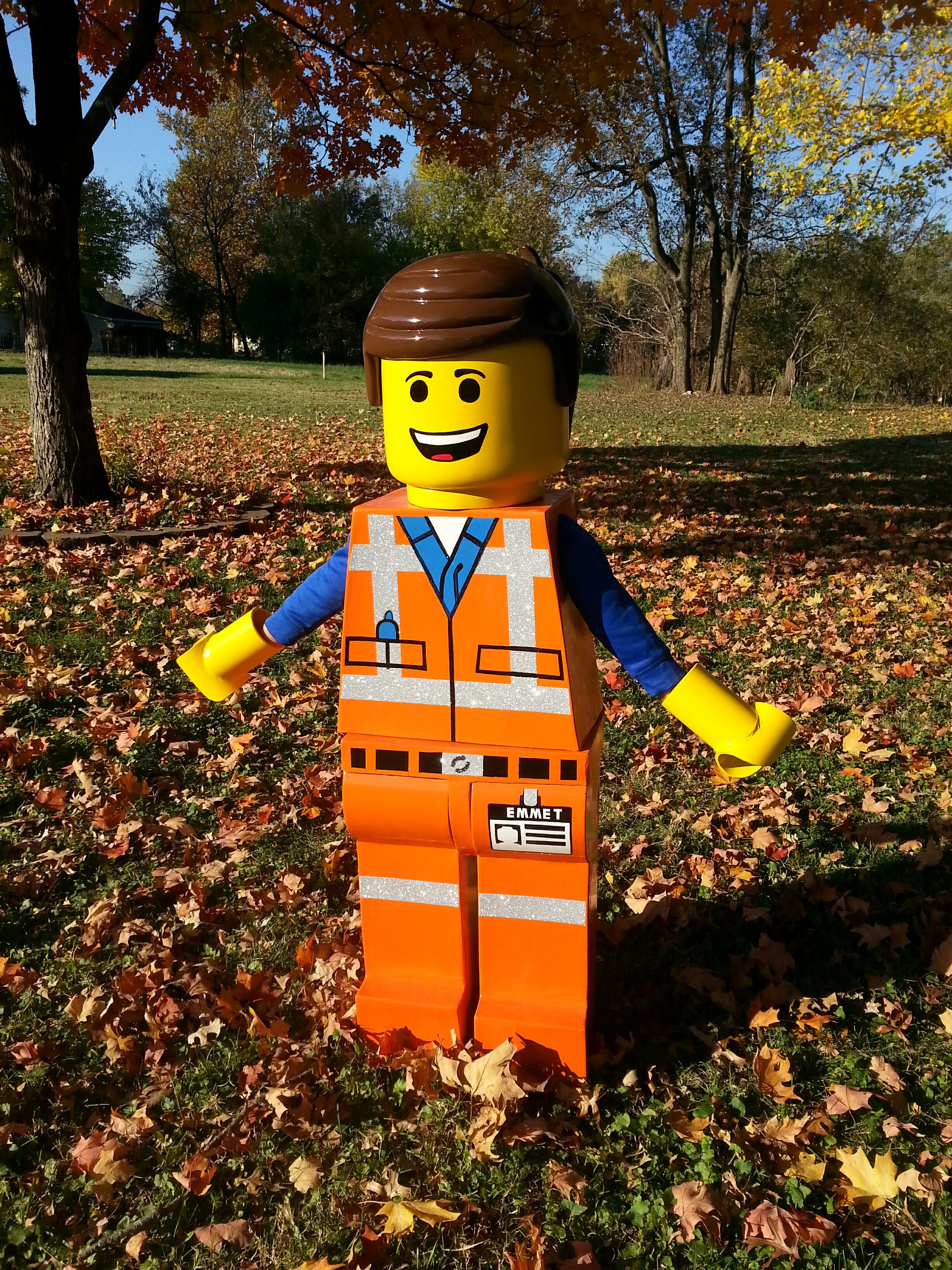 Emmet Lego Figure Costume From LEGO MOVIE