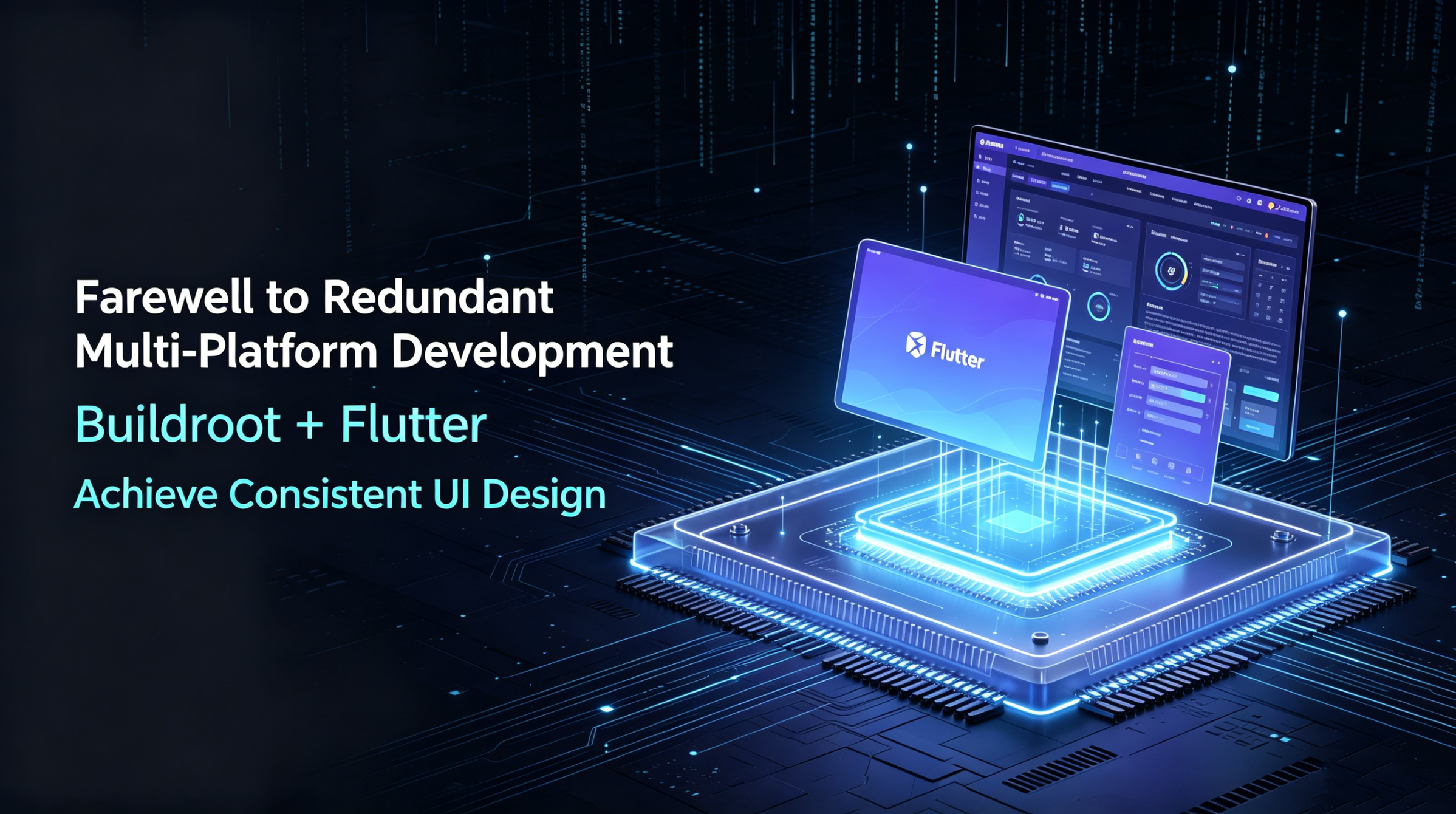 Farewell to Redundant Multi-Platform Development: Achieve Consistent UI Design Across All Platforms With Buildroot + Flutter
