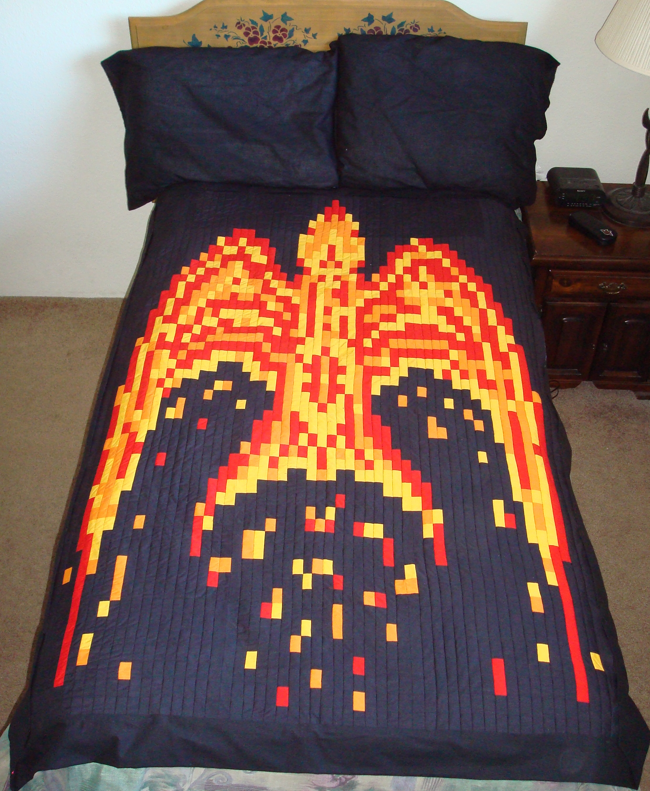 Fiery Phoenix Quilt