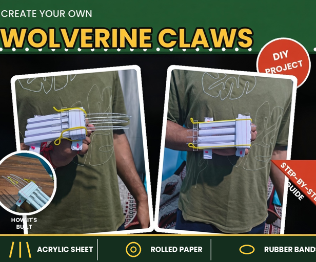 Wolverine Claws: DIY Retractable Claws