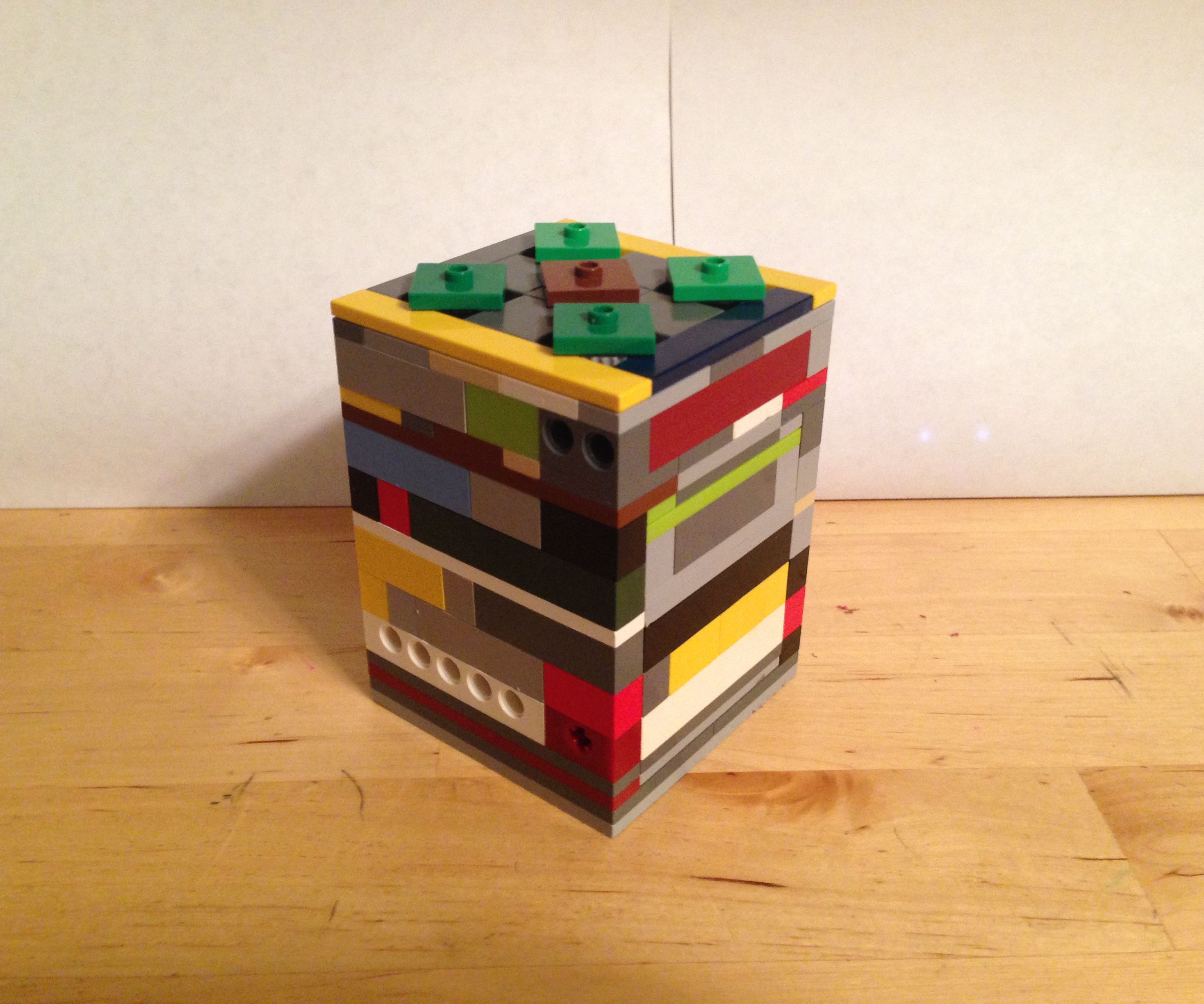 How to Make Lego Puzzle Box No. 5; Diamonds!