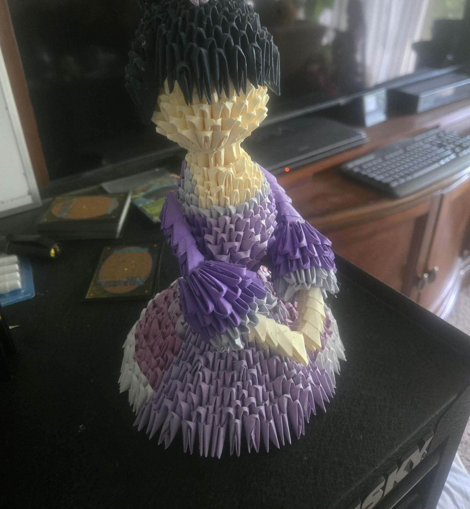 3d Origami Doll