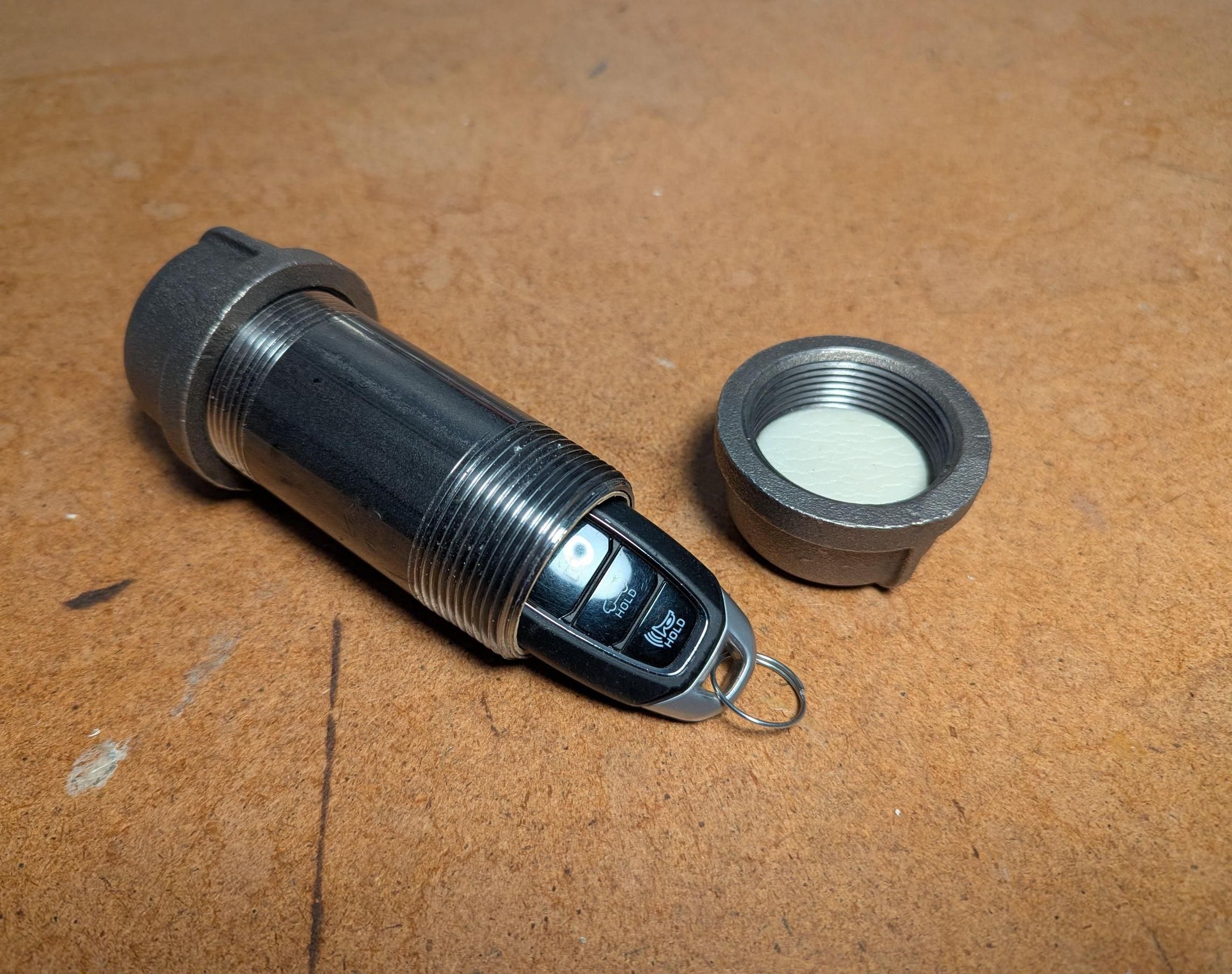 Heavy-duty Key Fob Faraday Box for Surfers