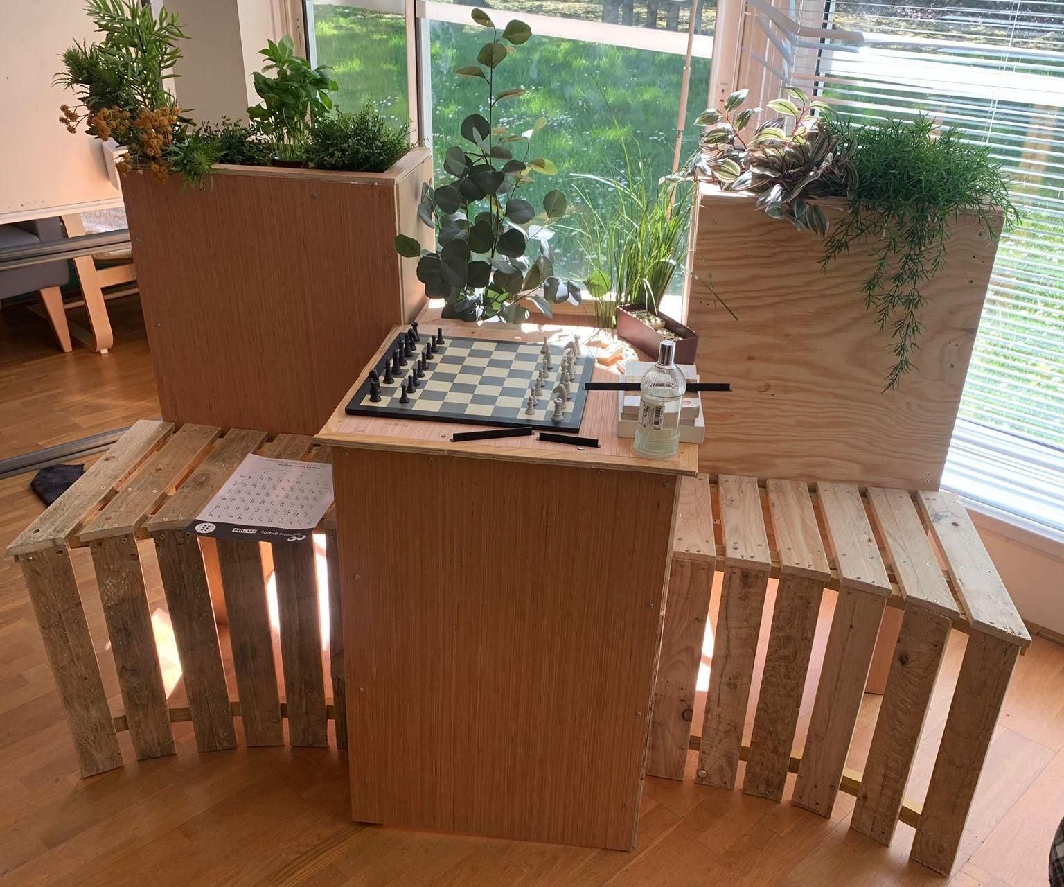 Banc Des 5 Sens