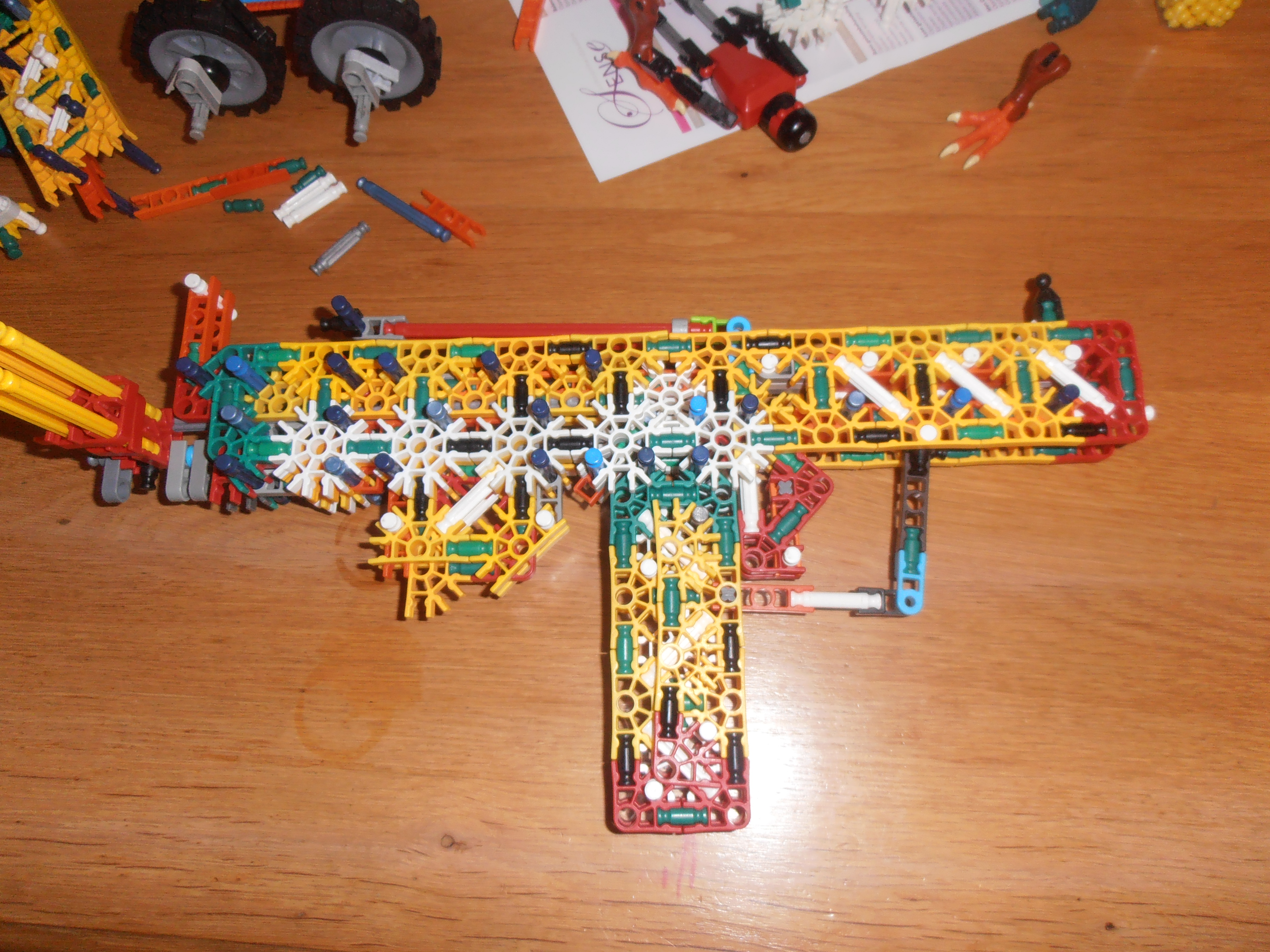 K'nex Bullpup Bolt Action Gun Instructions