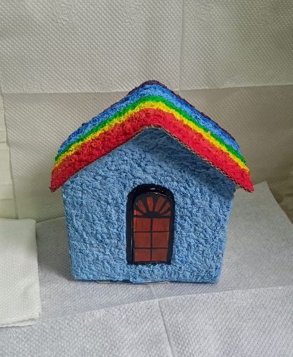 Rainbow Tissue Holder