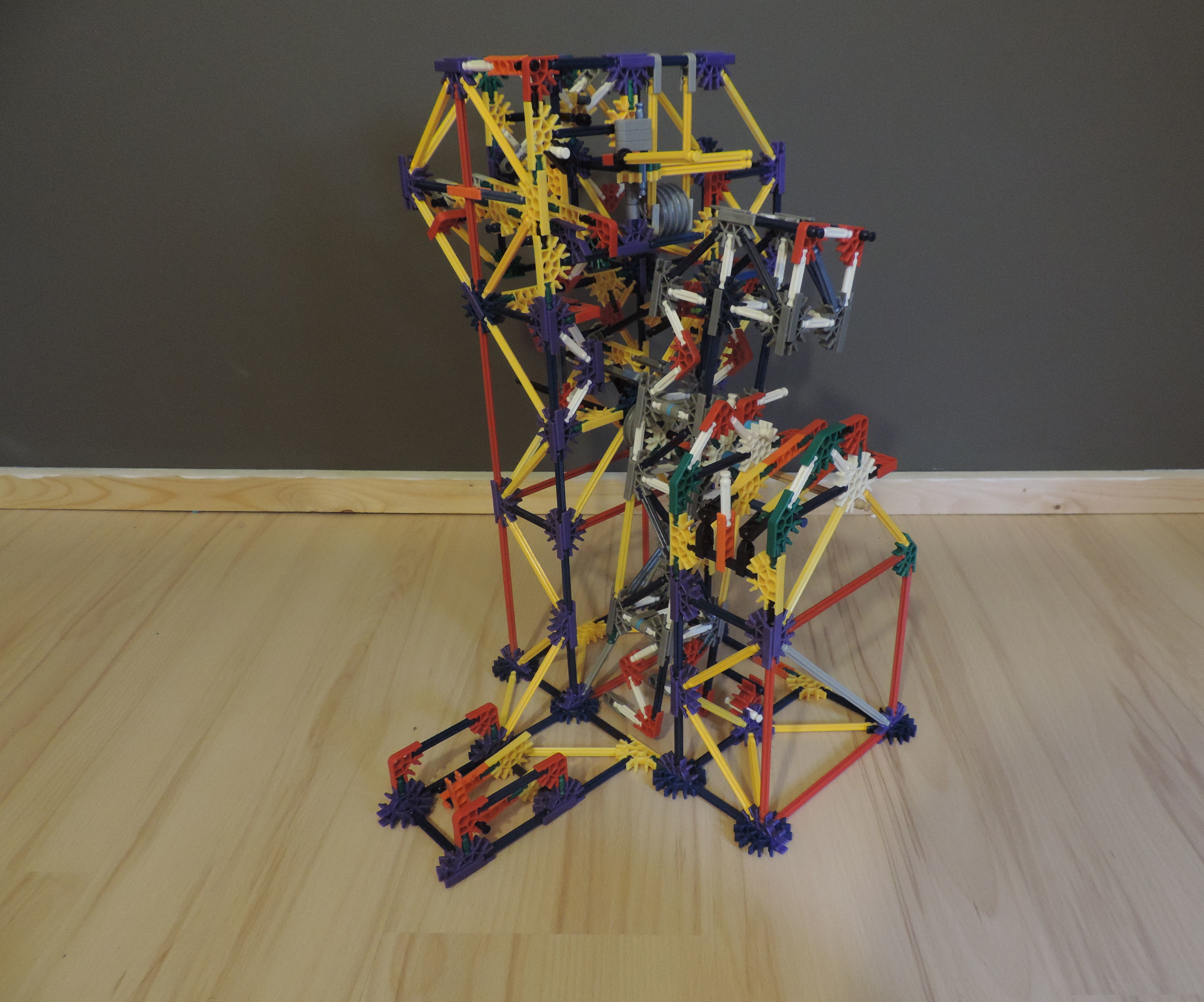 Knex Ball Machine Element: Returning Arm