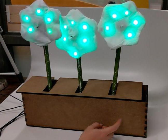 Interactive Flower Design