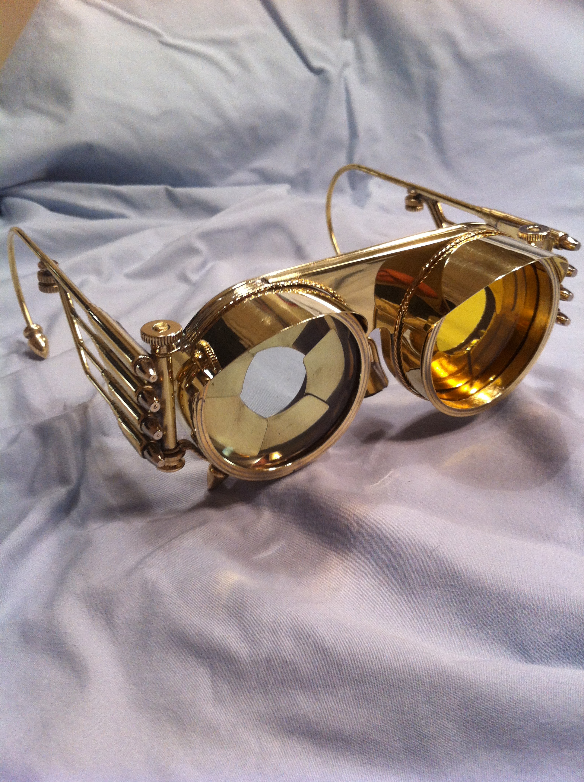 Steampunk Goggles Iris With Interchangable Lenses