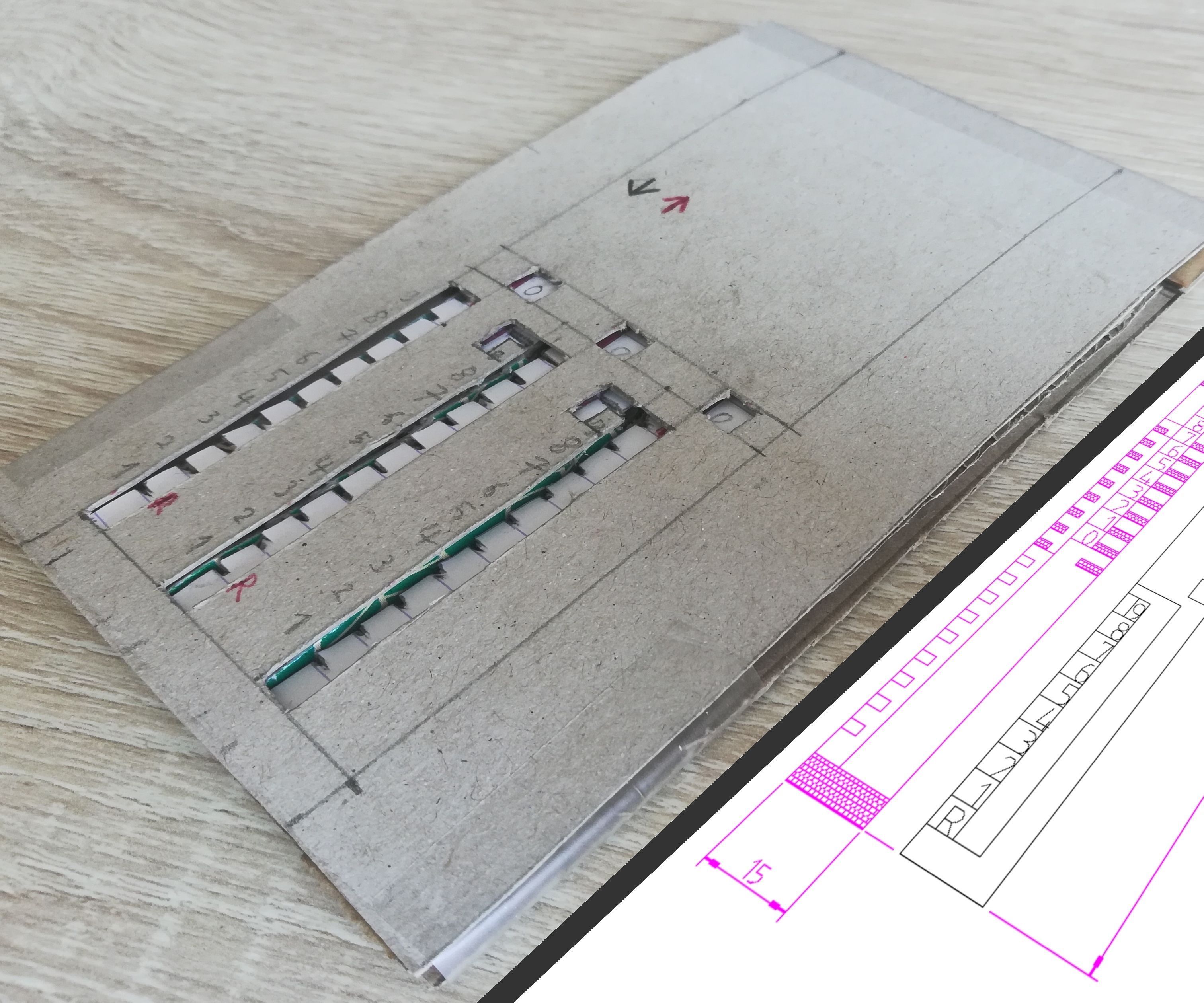 Cardboard Calculator