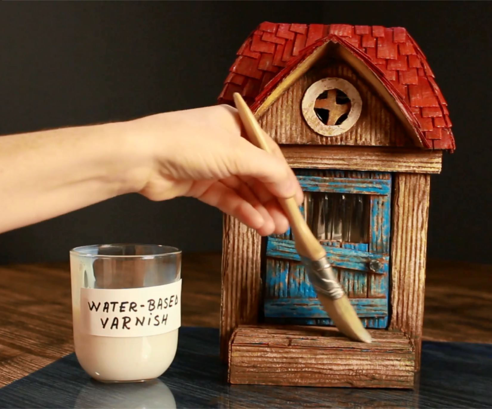 DIY Fairy Door Using Cardboard