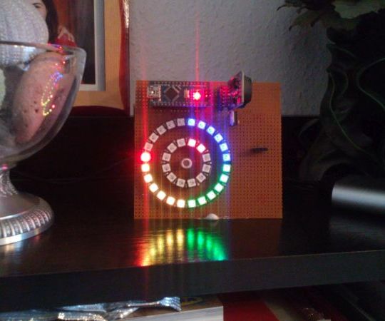 LED Ring Clock With Arduino