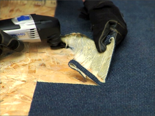 Removing Glued Down Carpet