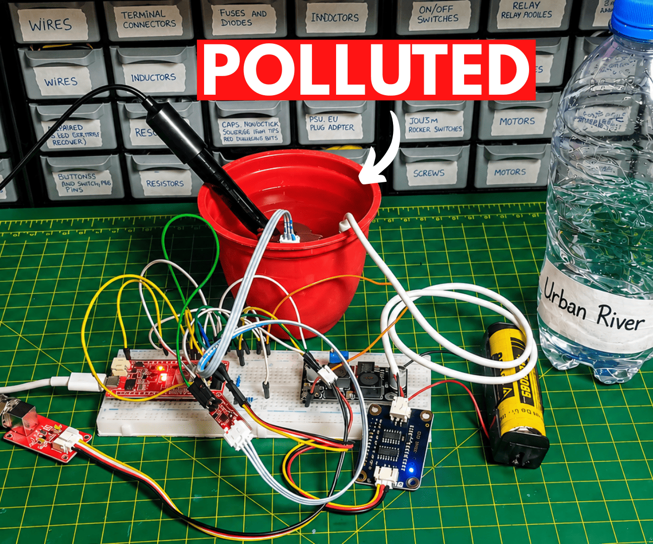 Build a Water Quality Analyzer From ESP32