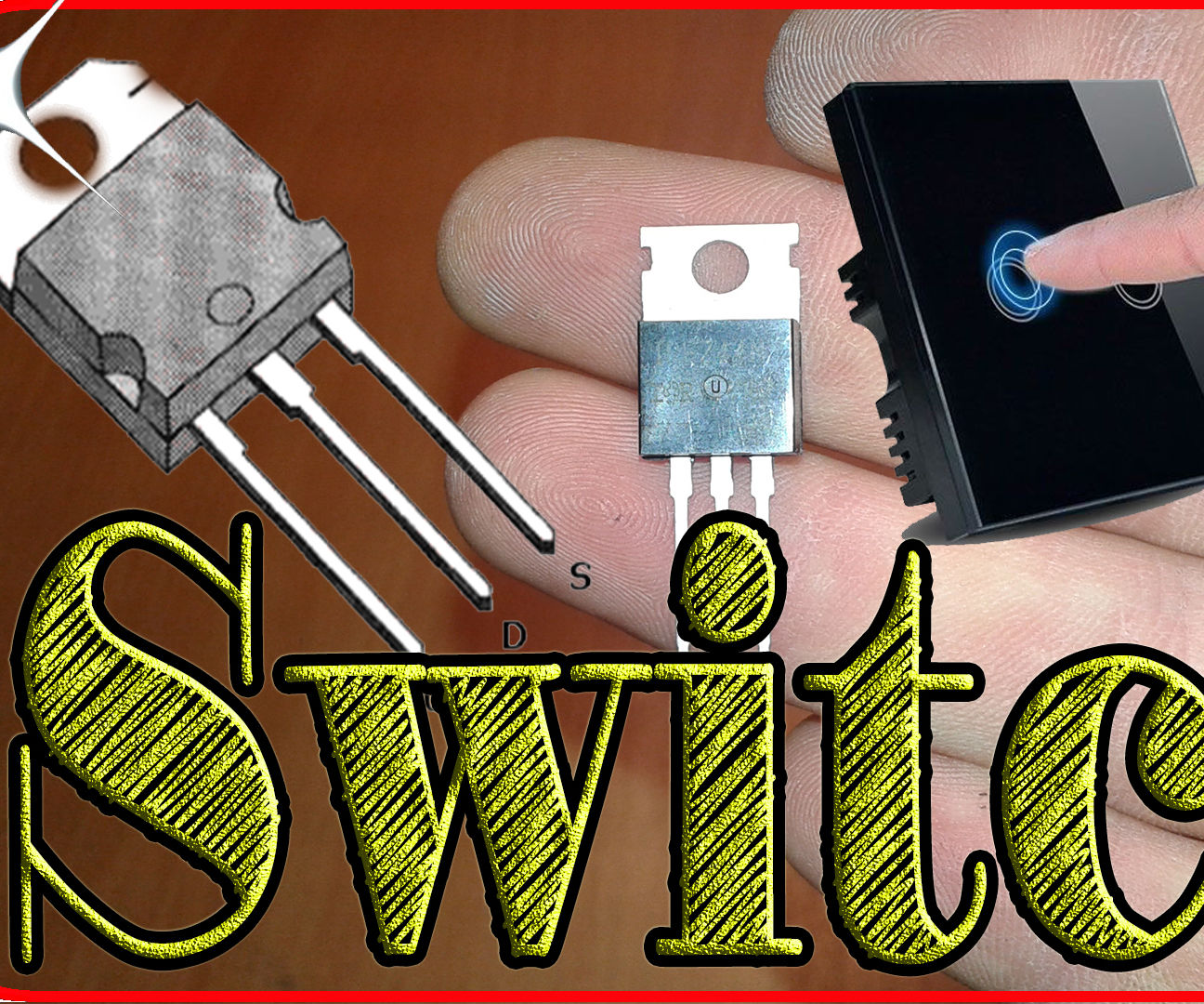 How to Make a Touch Switch Using One Mosfet