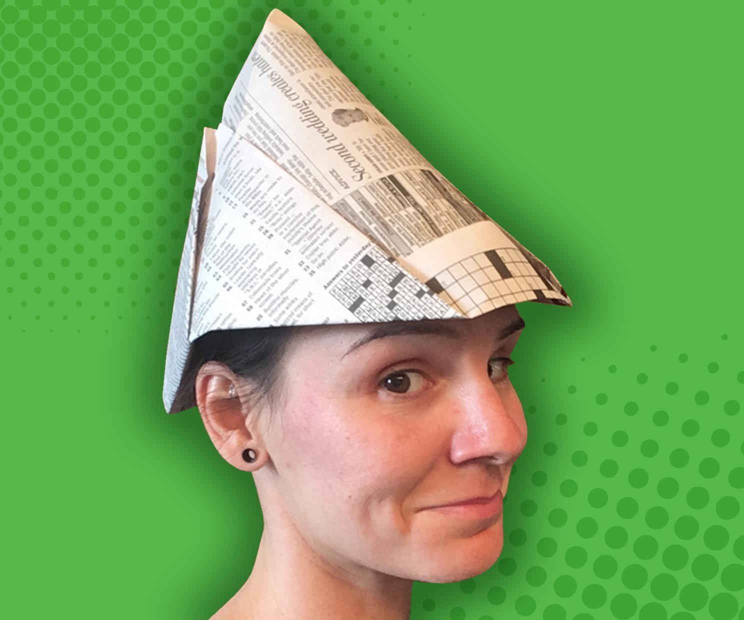 Peter Pan Paper Hat