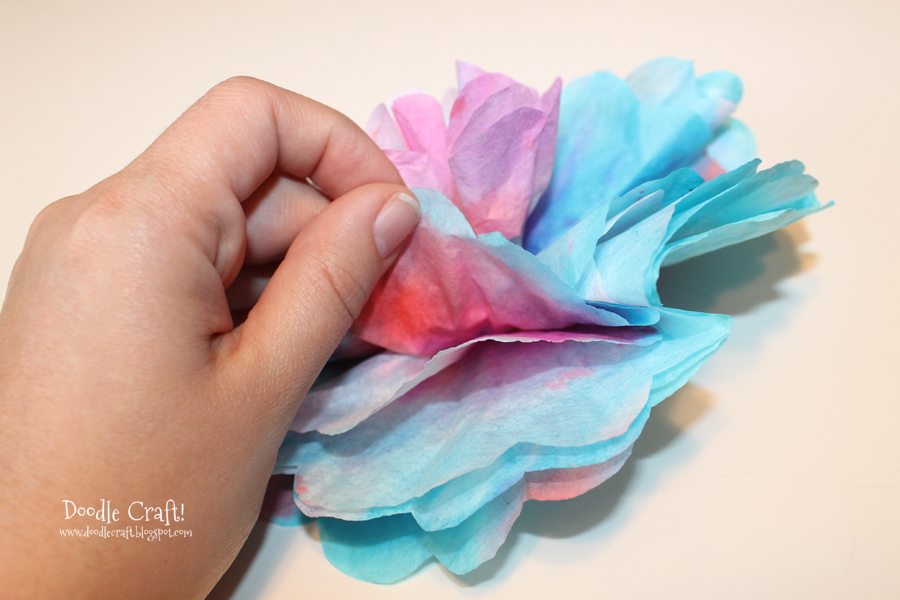 coffee filter flowers rosettes tutorial easy diy bouquet valentine's day mother's gift wreath coloring dying paper (24).JPG