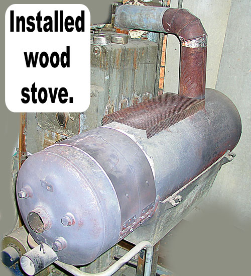 Convert a Hot Water Heater Into a Wood Stove