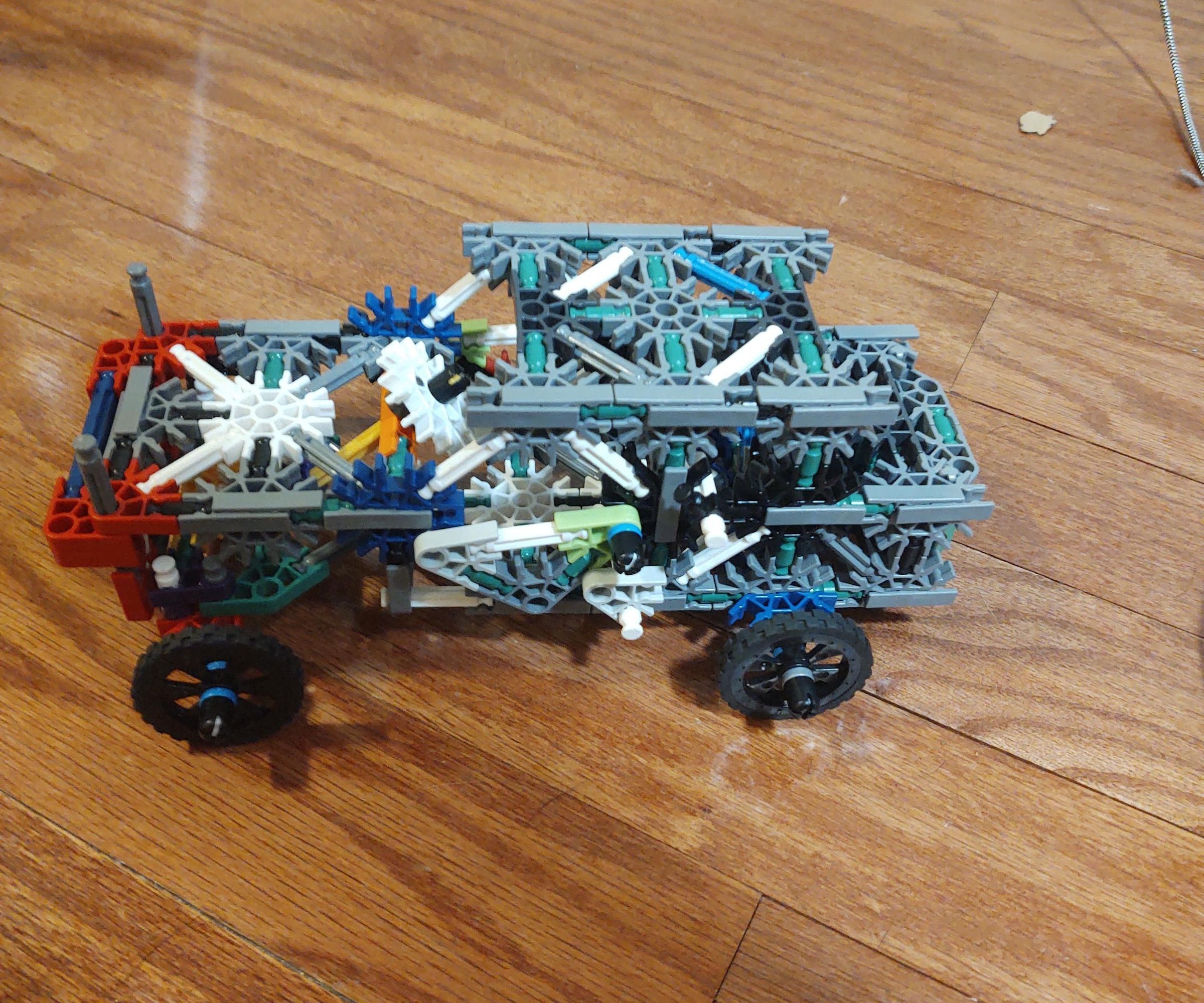 Sick Fully Loaded Knex Car