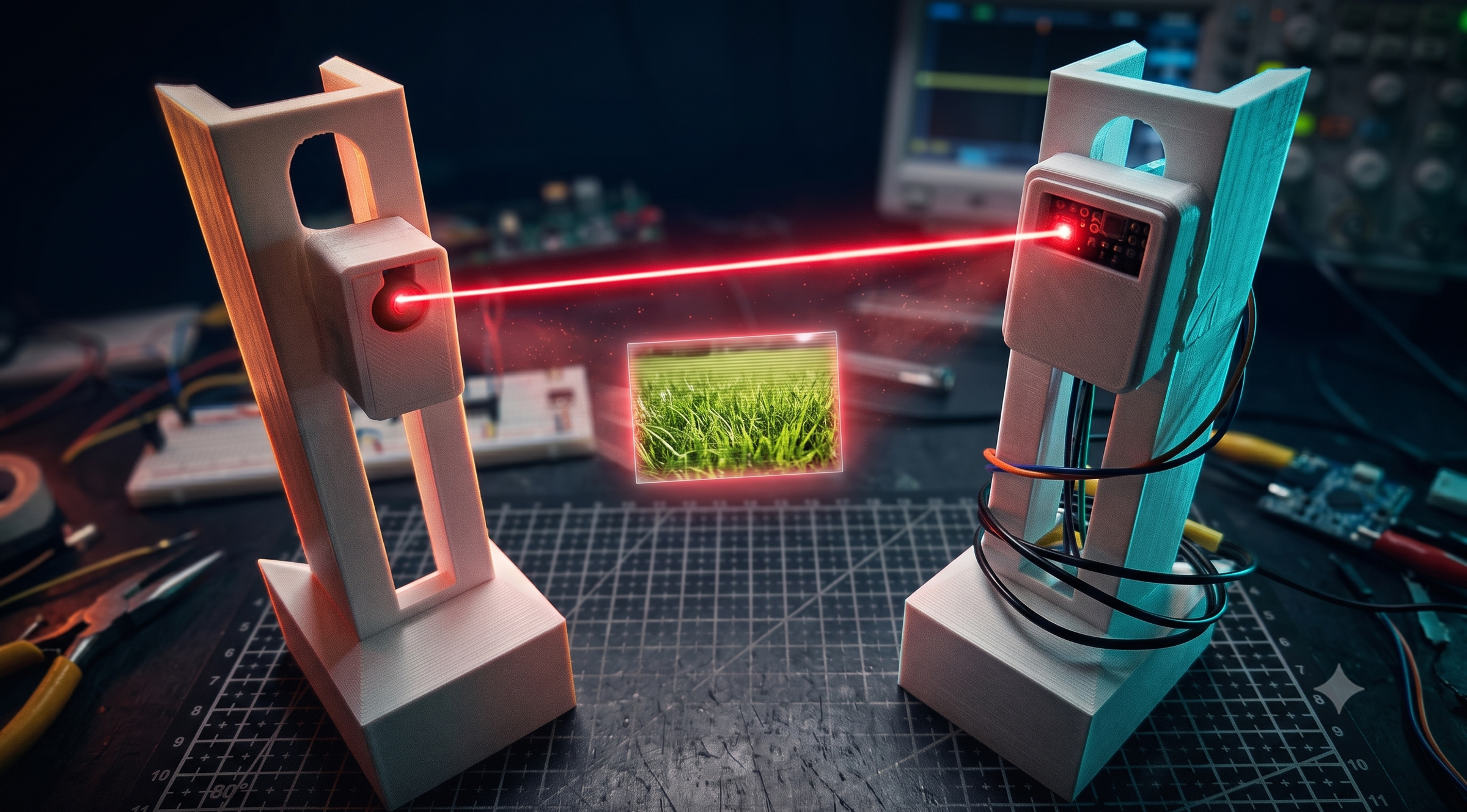 LYME: Sending Live Video Through the Air on a Laser Beam