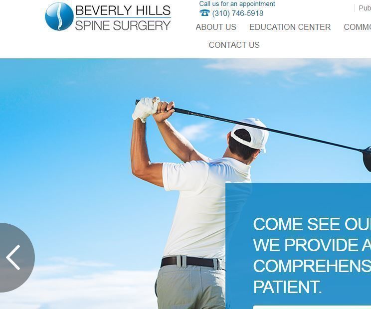 Spine alignment surgery Bakersfield