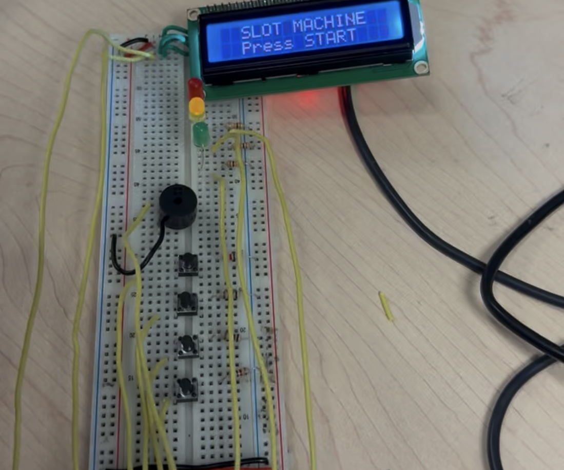 Arduino Slot Machine Using an LCD Display By Abdullah