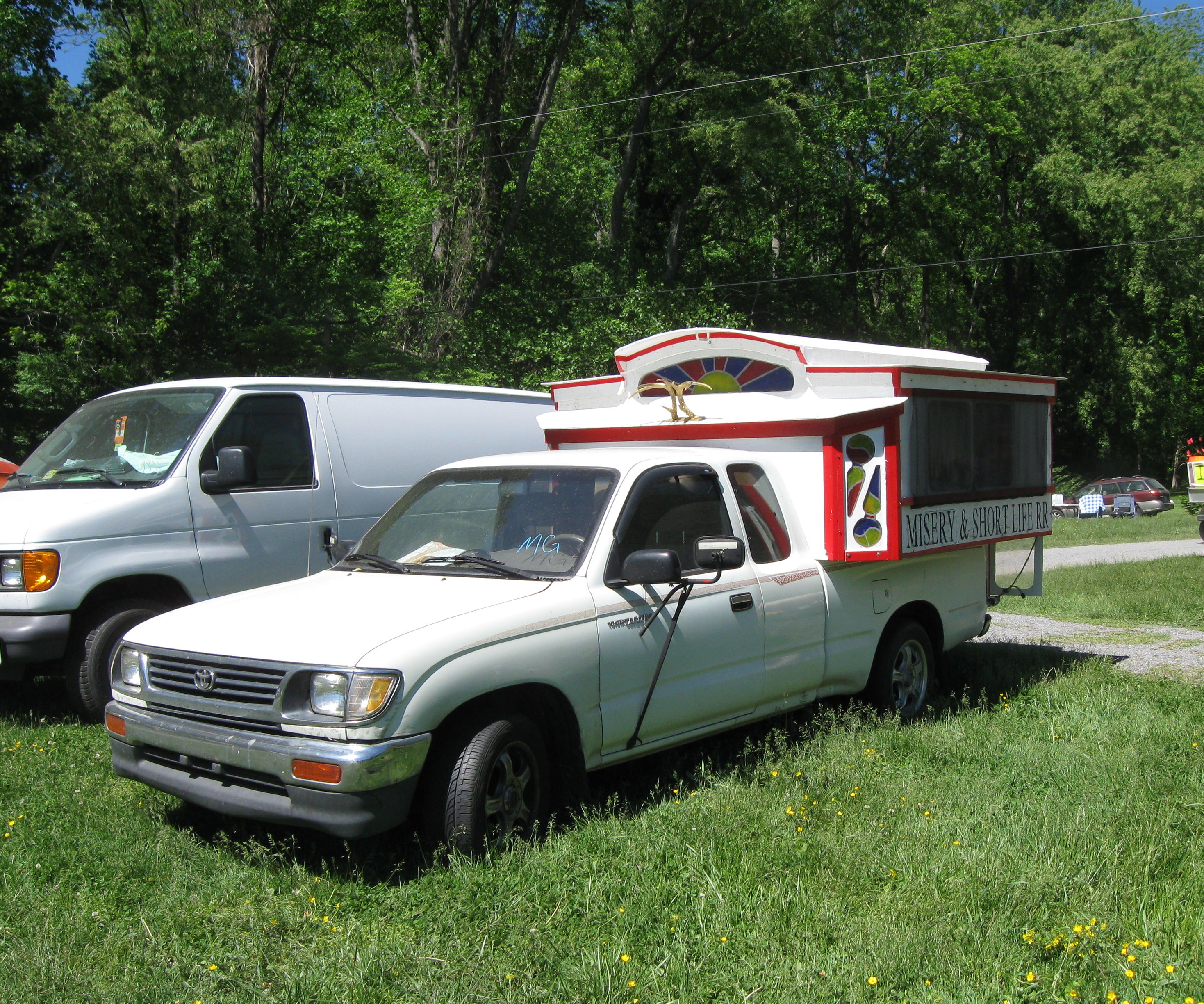 Plywood Shack Pickup Camper