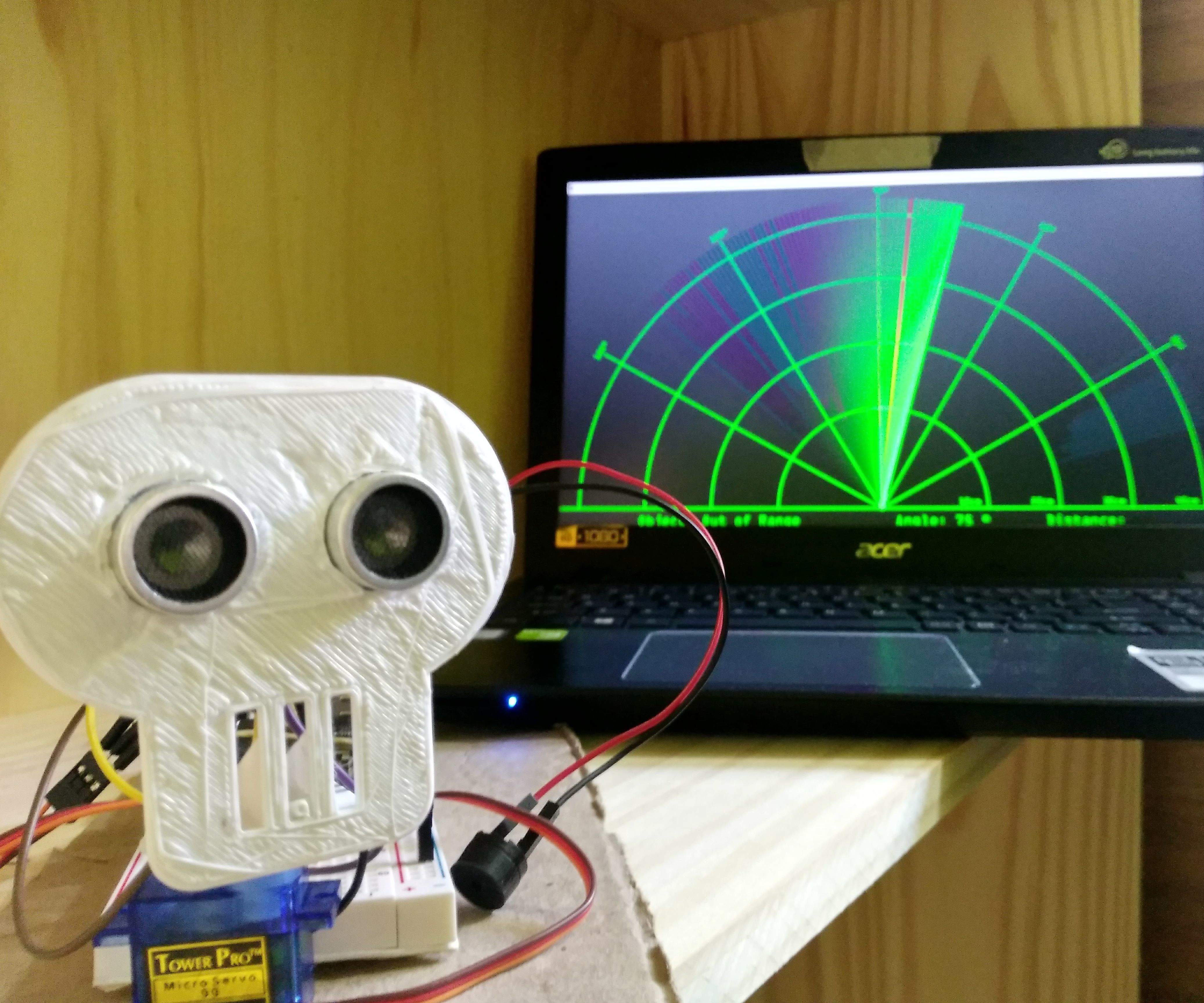 Radar Gráfico Con Arduino Y Processing