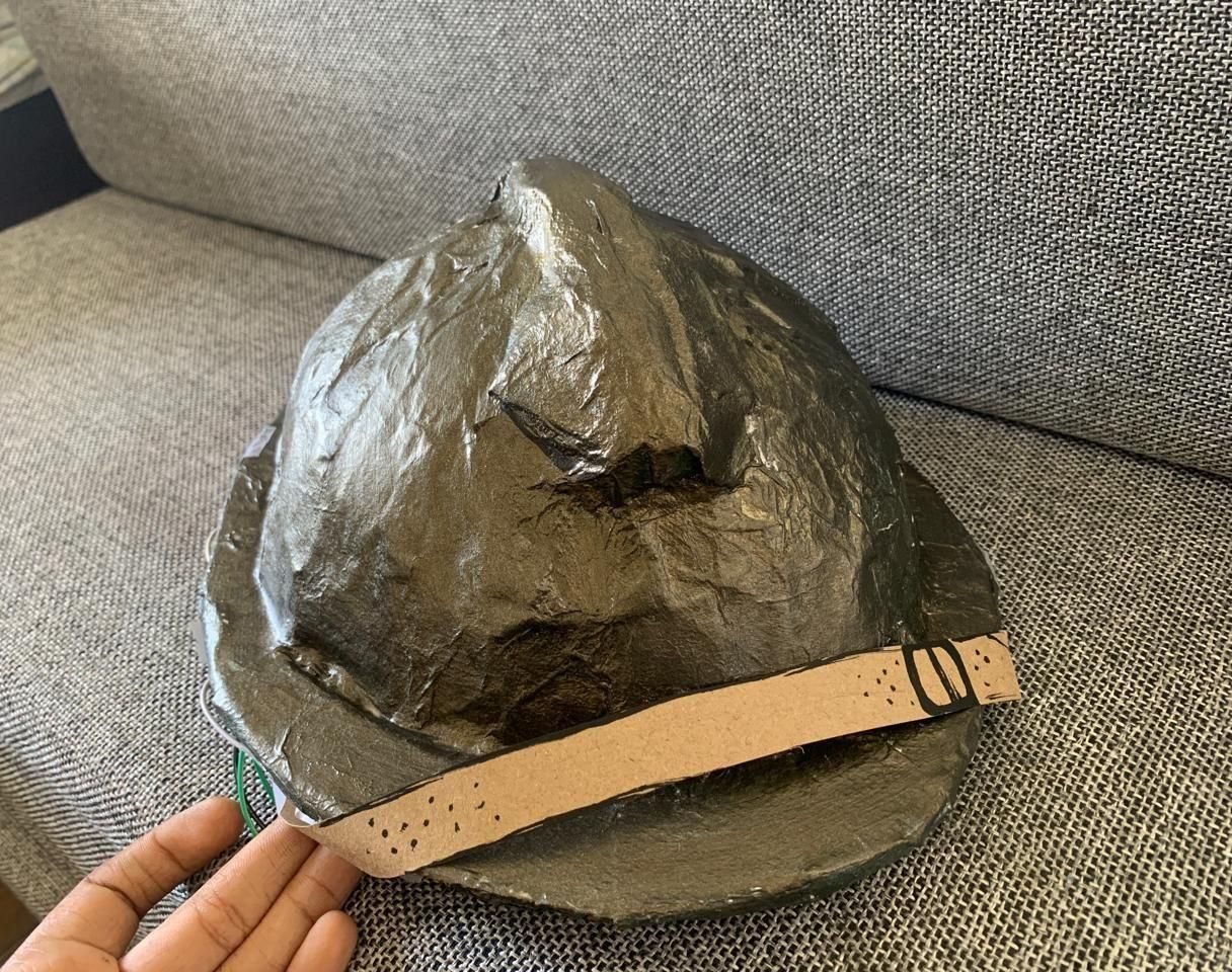 Smart World War Helmet Model With Raspberry Pi Pico