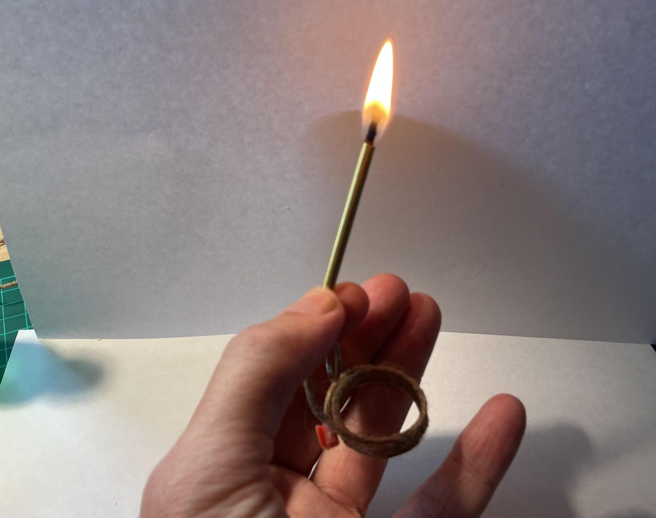 Tinder Tool / Emergency Candle - Waterproof, Long Lasting - Keyring, Two Pocket Sizes. Simple and Sooo Useful.