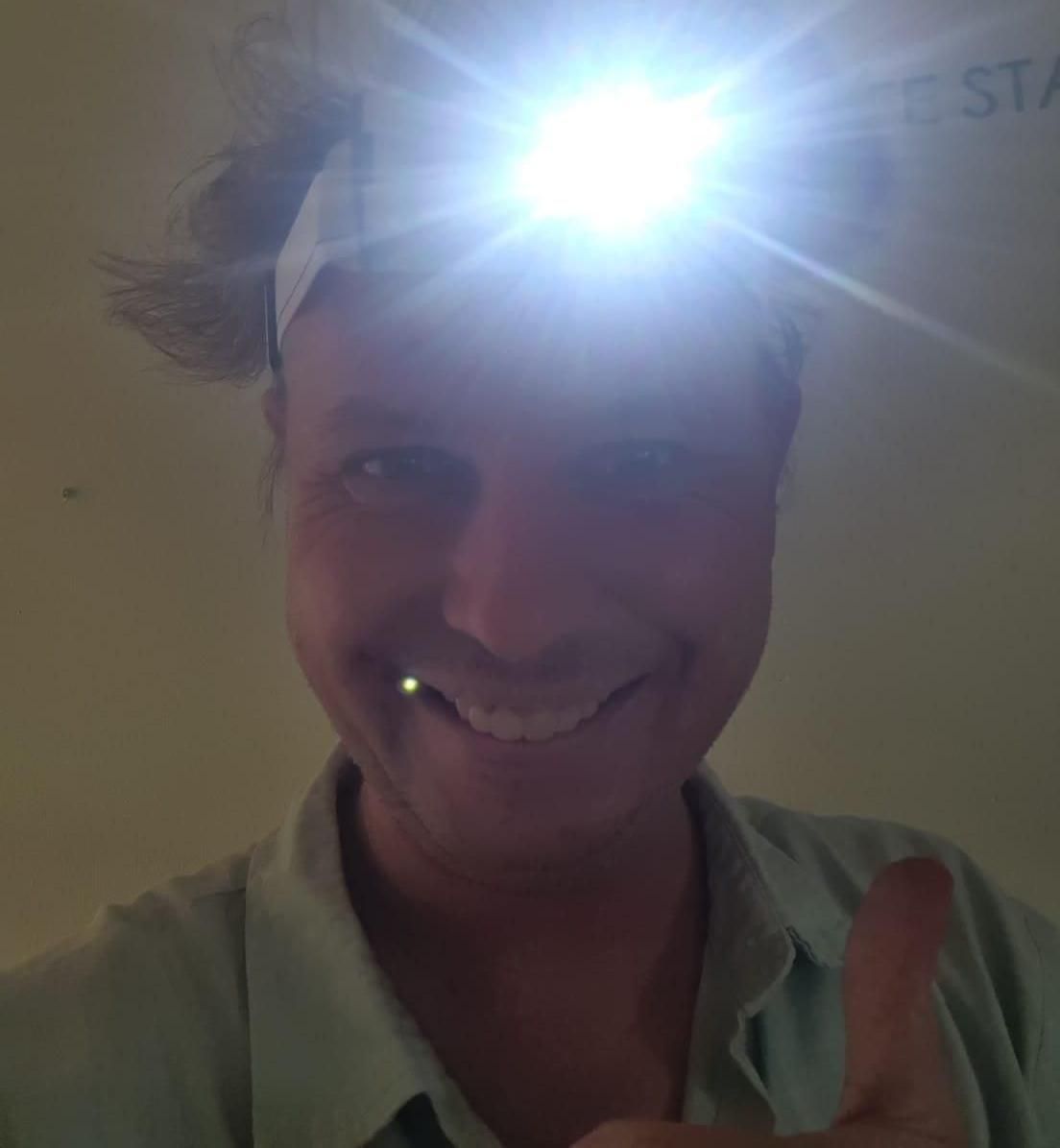 1 Watt Headlight USB C Rechargeable