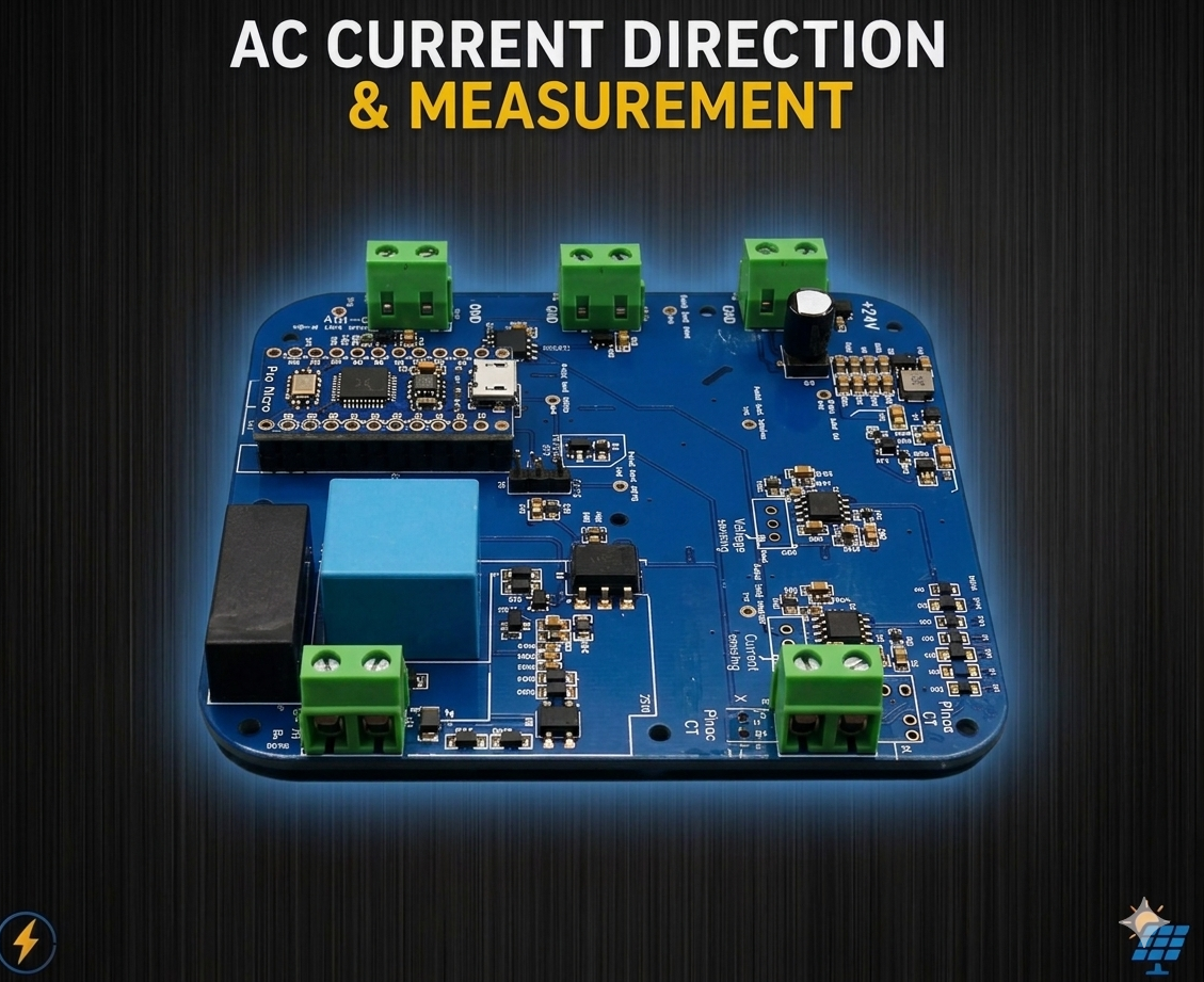 AC Current Direction & Measurement With Arduino Pro Micro