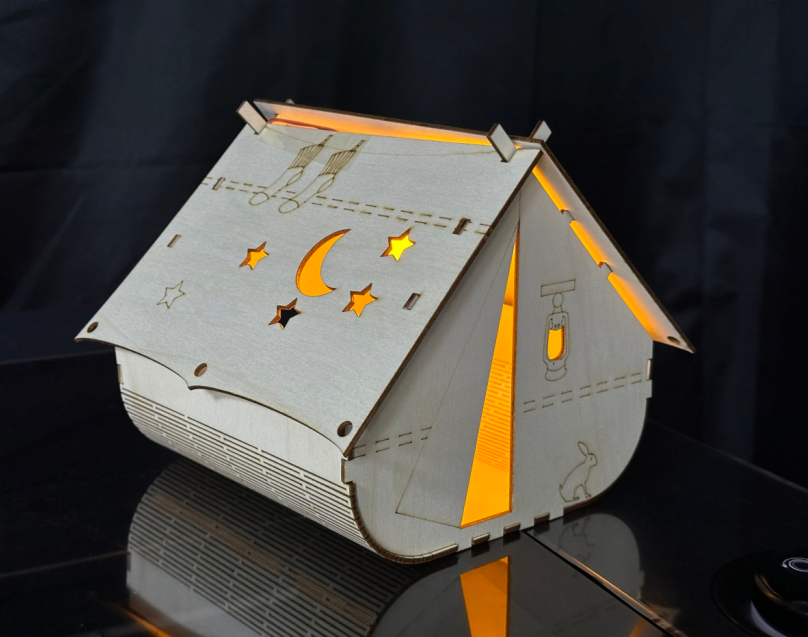 Tutorial on Making Tent Lights Using Laser Cutting and Engraving
