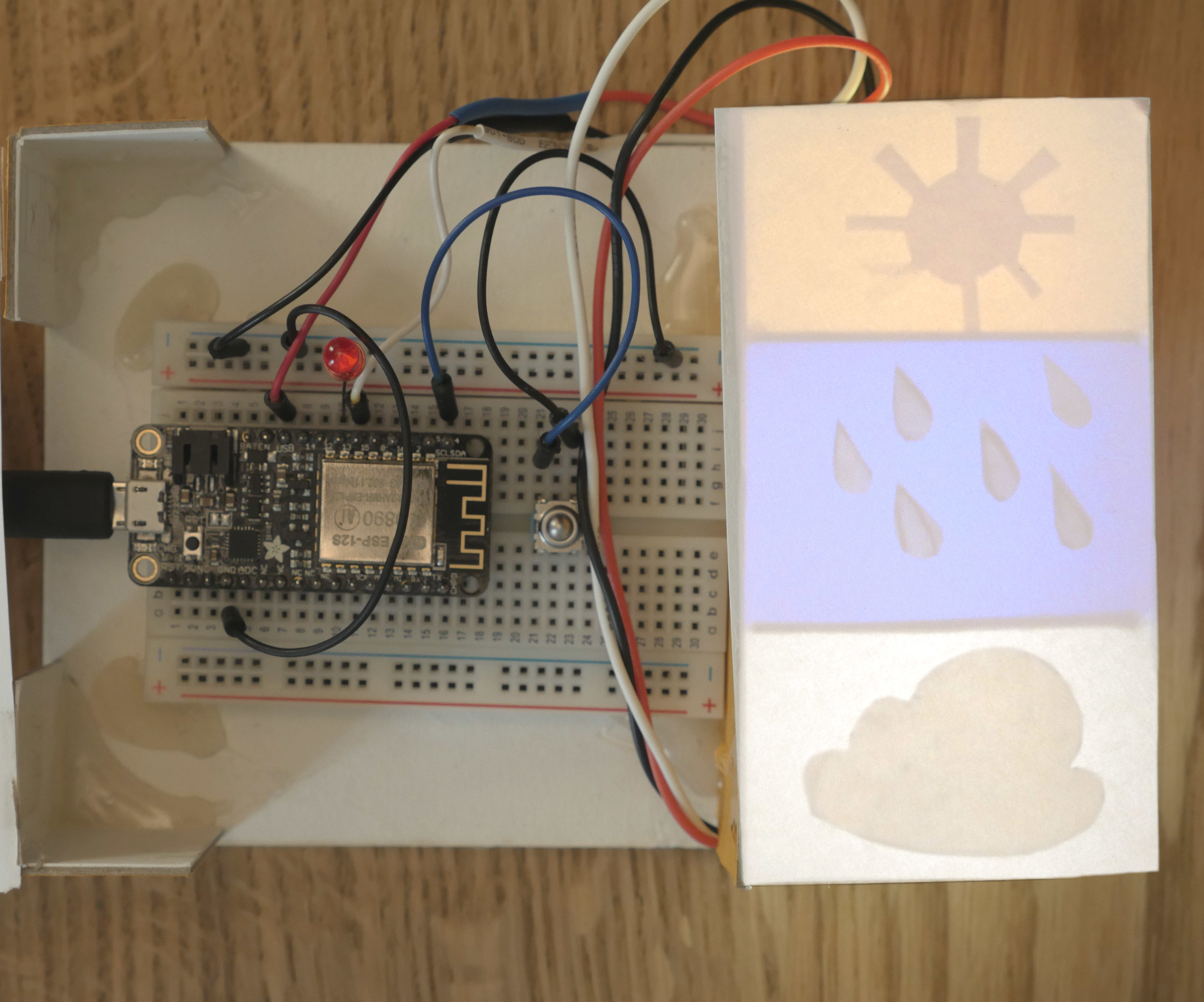 IoT Class: Circuit Displays Internet Data