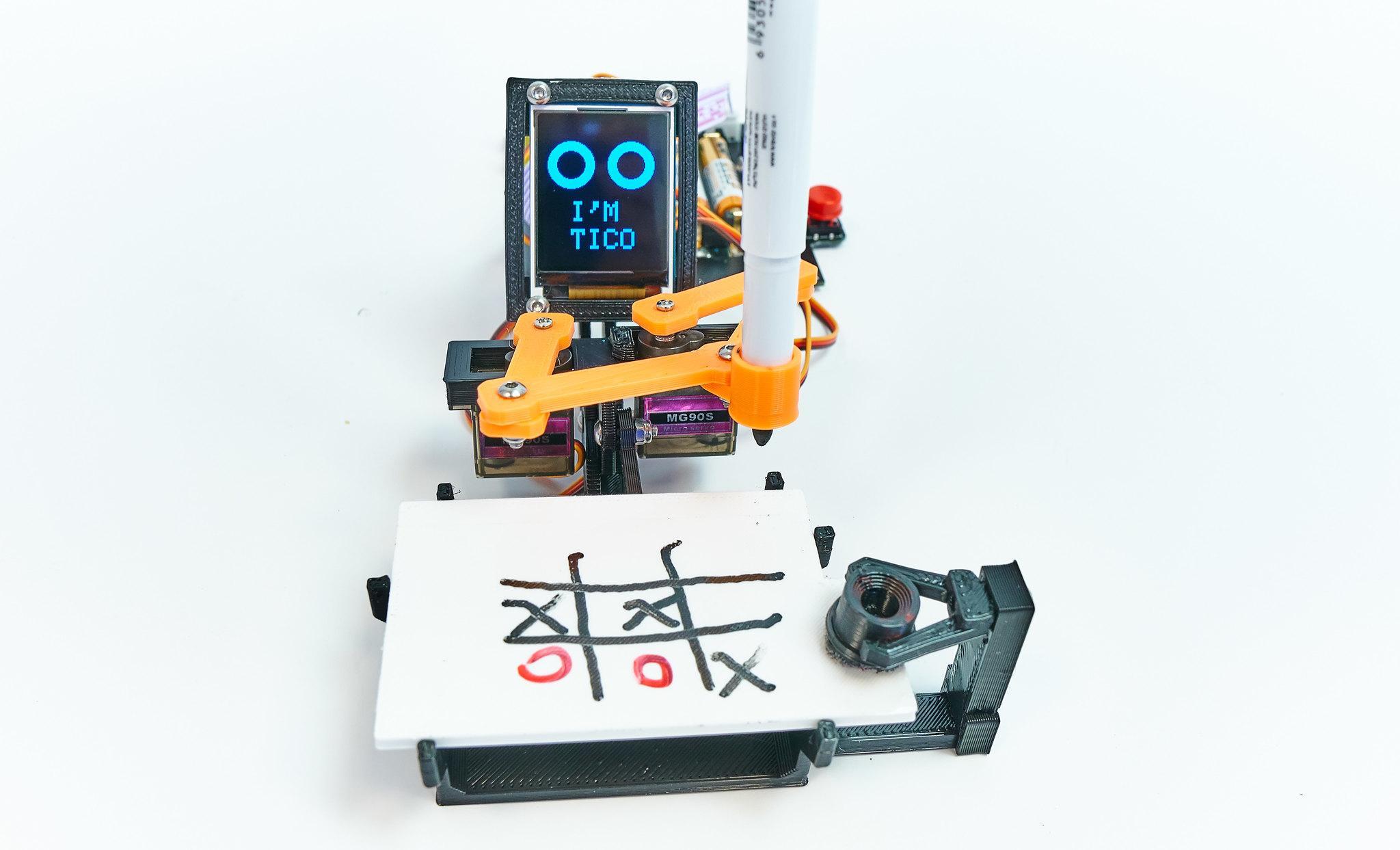 TICO – Tic -Tac-Toe Arduino Robot
