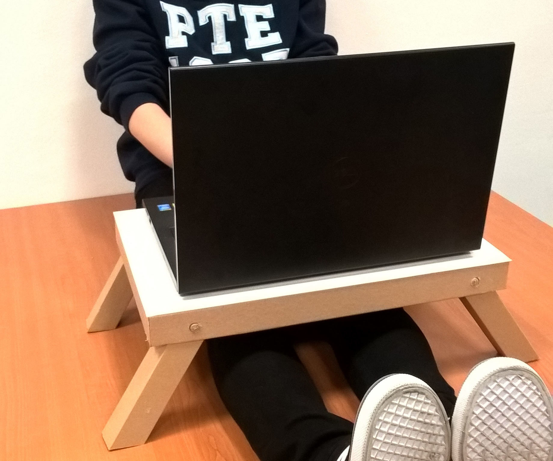 Cardboard Laptop Desk